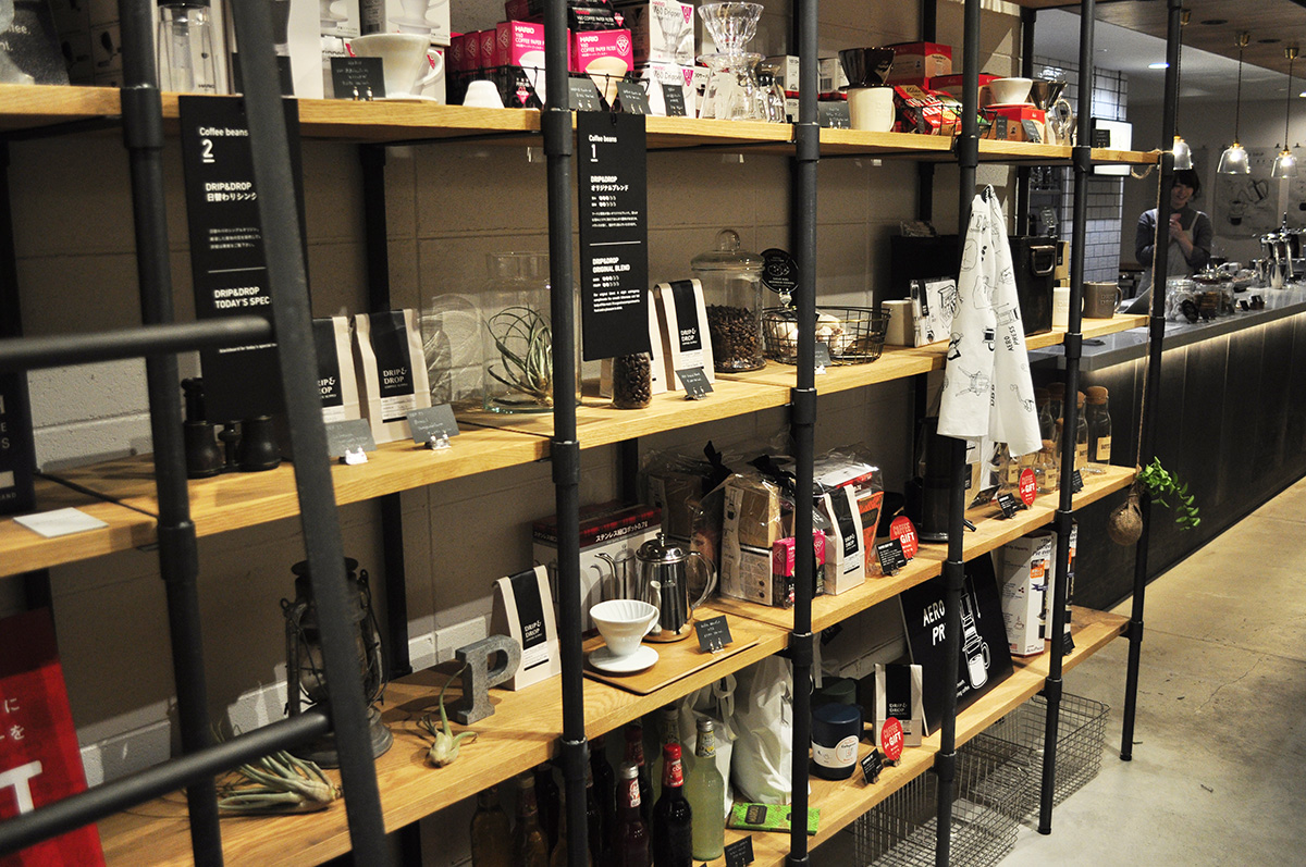 Drip & Drop Coffee Supply（ドリップアンドドロップコーヒーサプライ） 京都・三条
