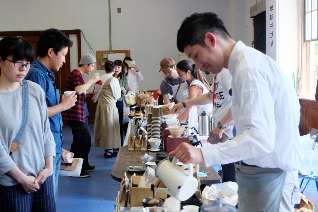 ENJOY COFFEE TIME in 元・立誠小学校