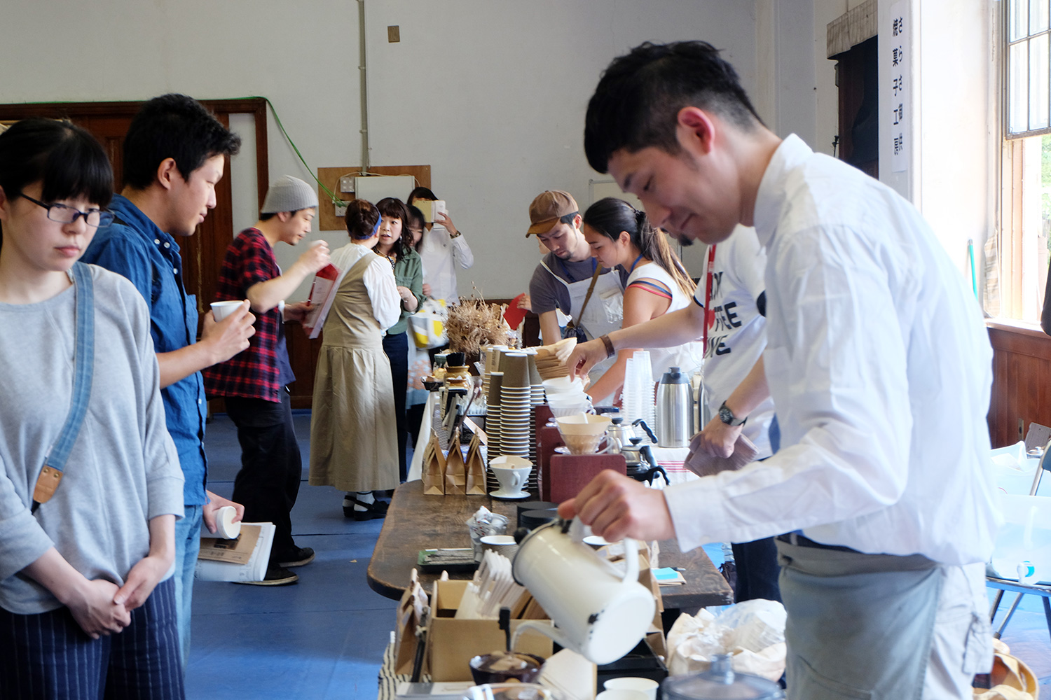 ENJOY COFFEE TIME in 元・立誠小学校