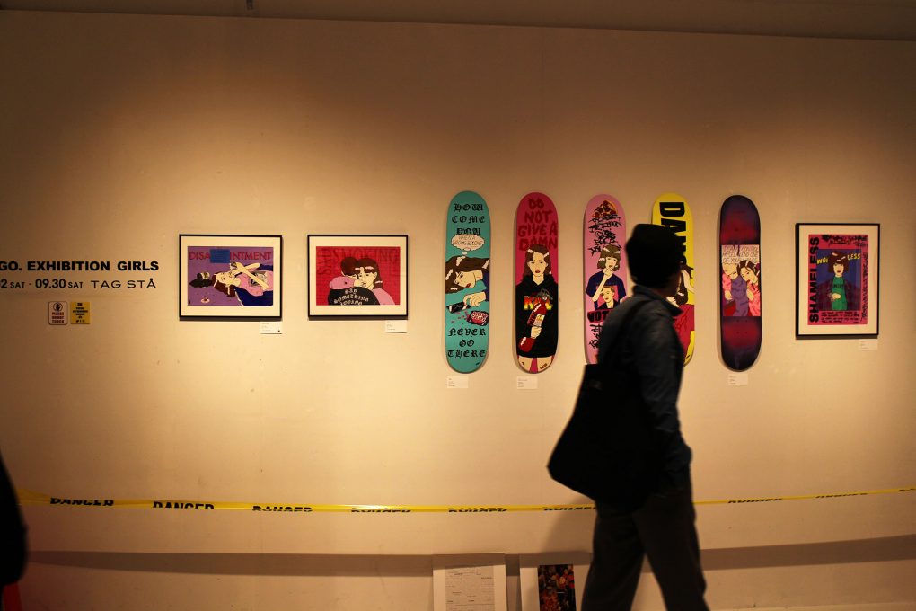 イラストレーターYUGO.による新作個展「YUGO. exhibition GIRLS」 TAG STA 福岡・春吉