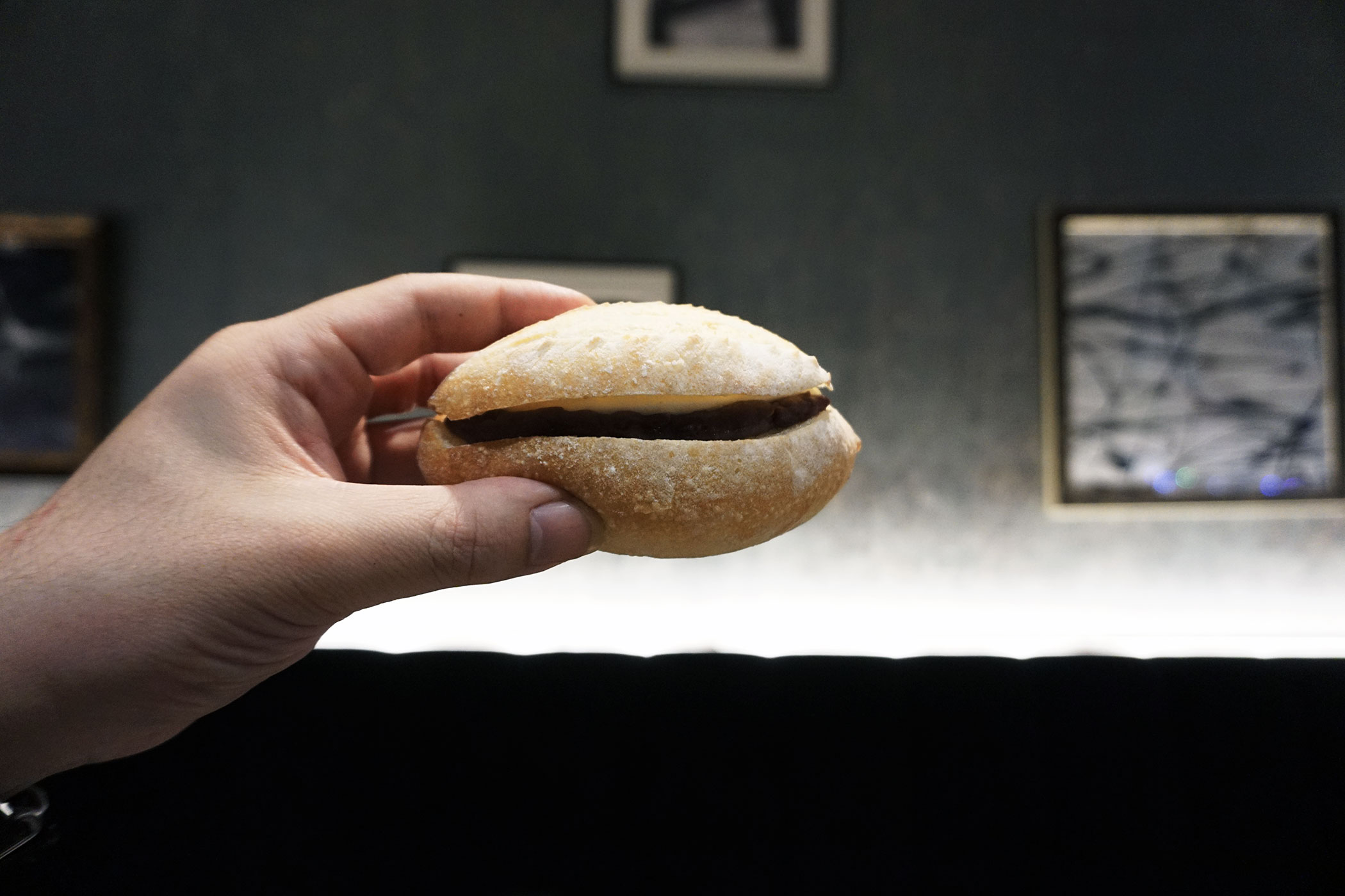 グッドペアリングのすすめ – パンとエスプレッソとのあんこクリームチーズ