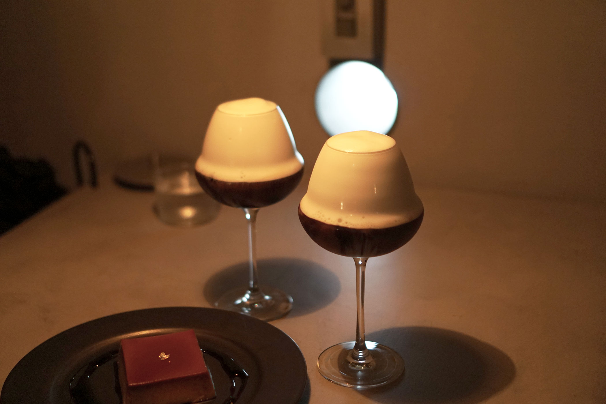 イルマン堂のカフェオレとプリン